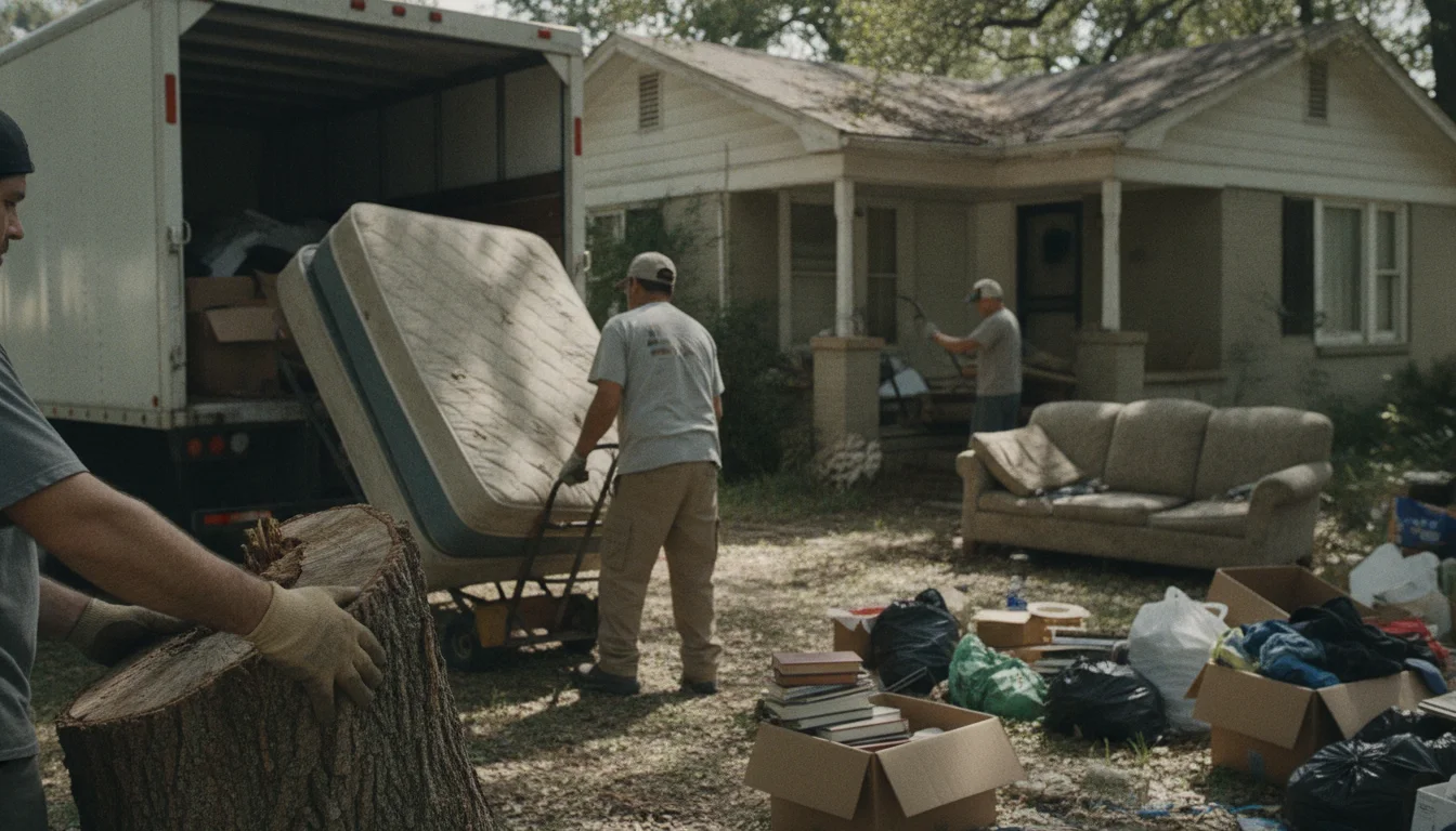 What an Estate Cleanout Service Includes in Katy
