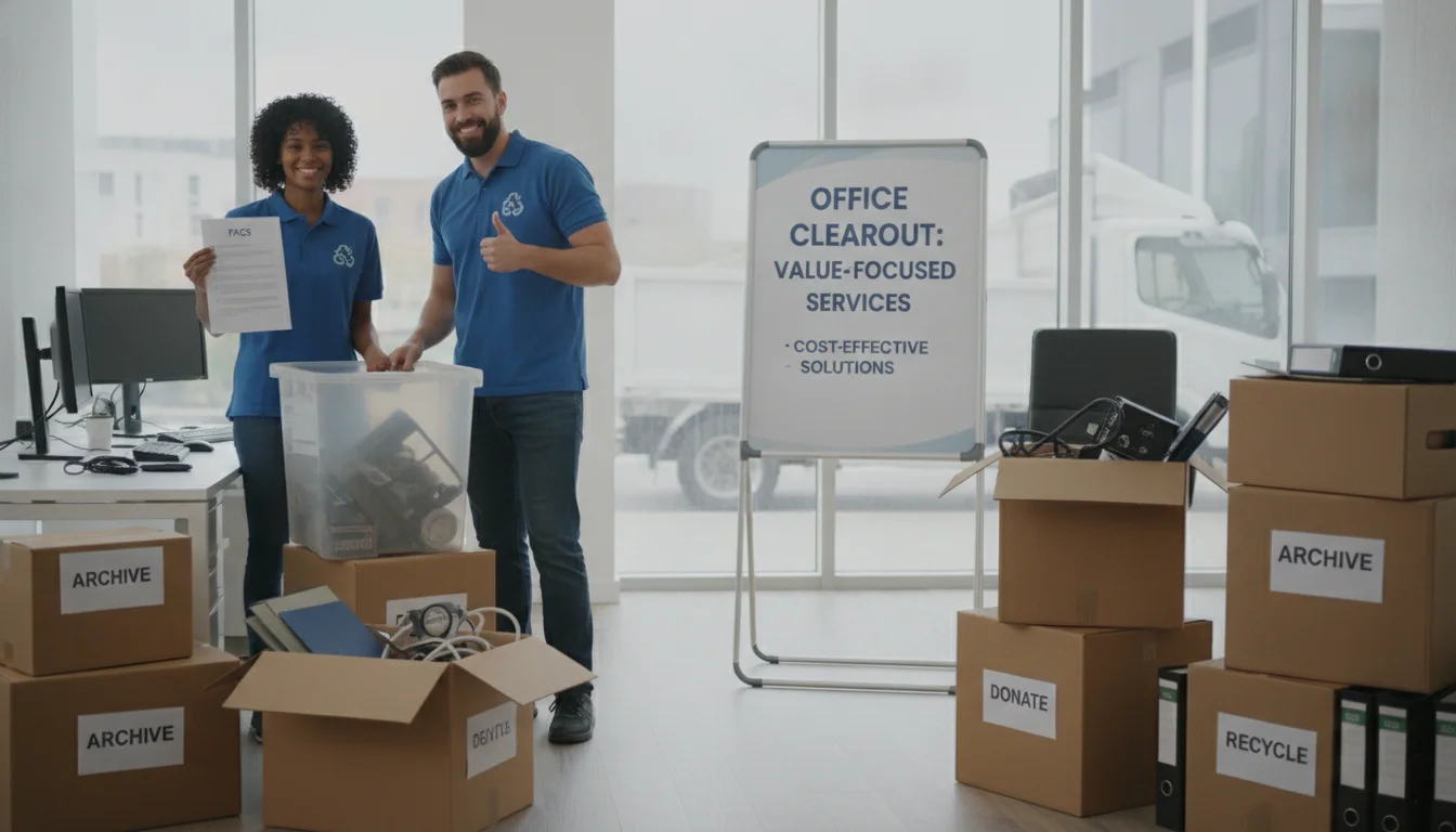 Office Cleanout FAQs: Cost, Scheduling, Electronics & What’s Next in Katy